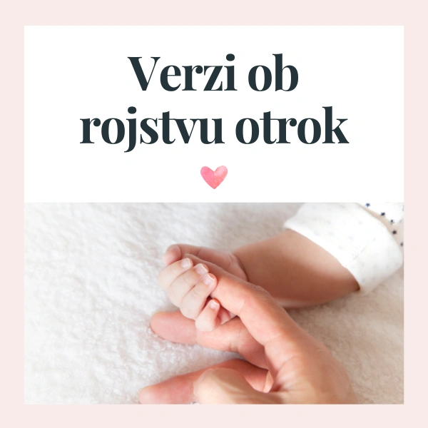 verzi ob rojstvu otrok