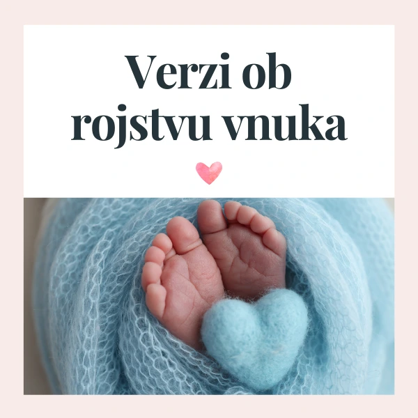 verzi ob rojstvu vnuka