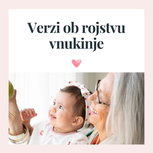 verzi ob rojstvu vnukinje